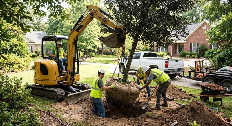 Oak Tree Planting in Honolulu, HI